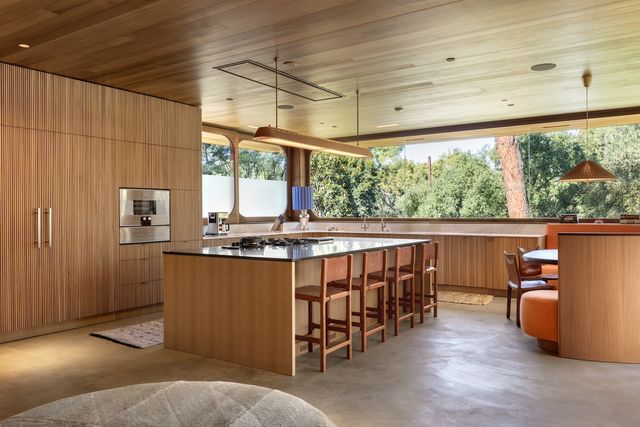 The Summit House interior from the listing gallery